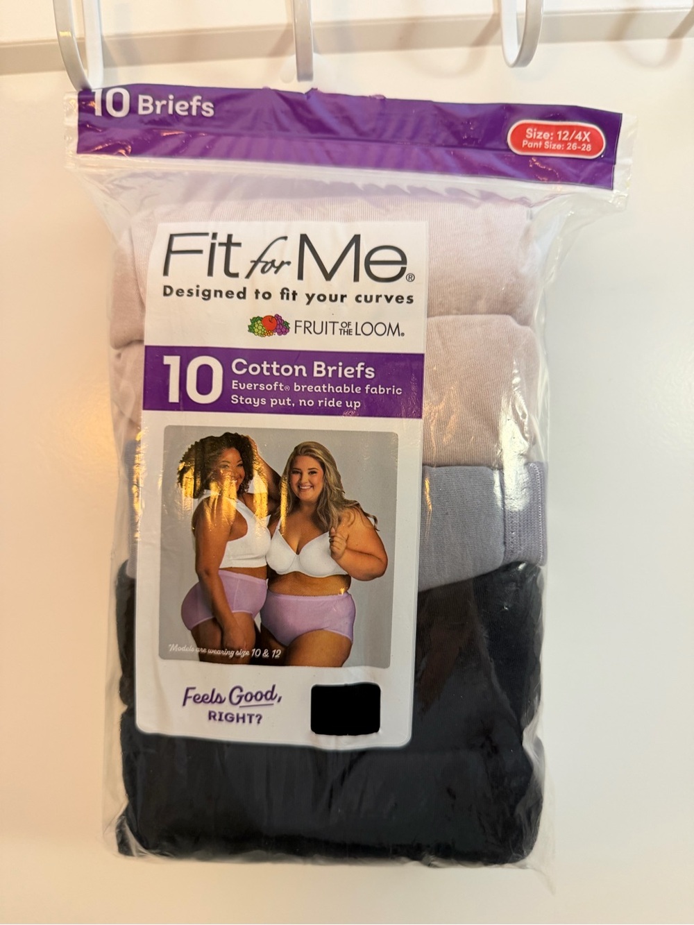 Fit for me women’s briefs - plus size